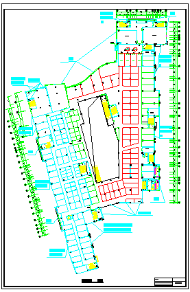 某超市全套设计建筑cad施工图纸-图一