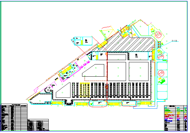 某大型建材市场CAD建筑设计方案图纸_图1