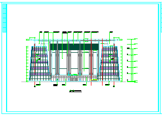 某大型商业建筑CAD结构设计图纸_图1