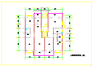 某带电梯小高层CAD户型设计图大集合-图二