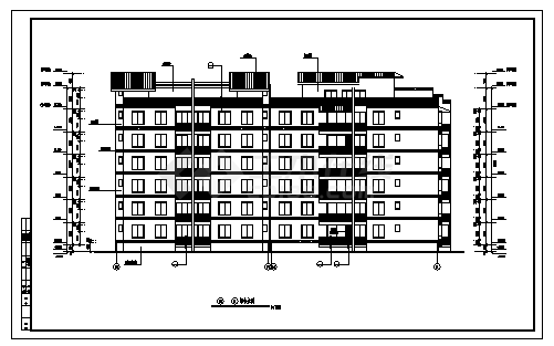 三套多层住宅楼设计方案图资料合集(带效果图)-图一