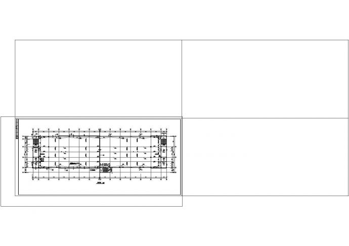 厂房设计_5层12762.44平米现代型百货公司厂房建施_图1