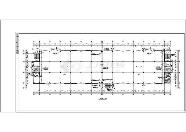 厂房设计_5层12762.44平米现代型百货公司厂房建施-图二