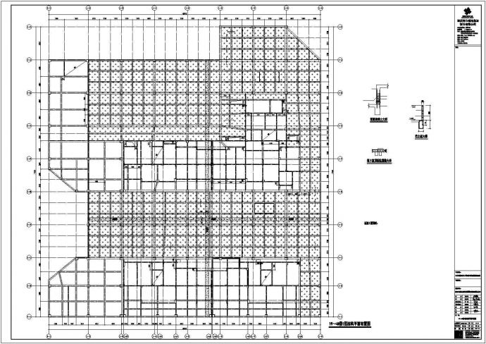 某地区安置房建设项目结构设计施工CAD图纸_图1