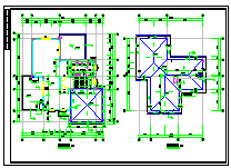 某独栋别墅设计建筑cad施工图-图一