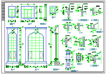 某独栋别墅设计建筑cad施工图-图二