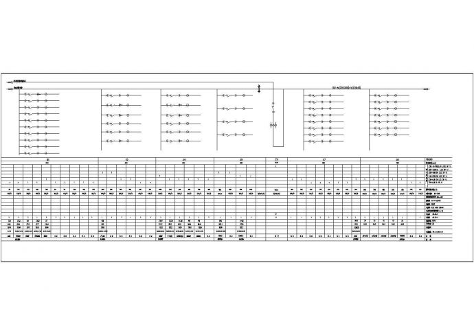某超市低压系统CAD设计施工图纸_图1