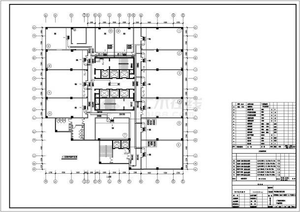 [江西]商场办公楼空调通风系统设计施工图（水环热泵系统）-图二