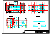 某妇幼保健医院改扩建工程建筑cad设计图-图一