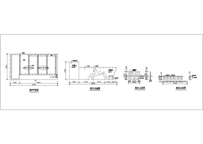 某服饰品公司展厅CAD构造大样设计图_图1