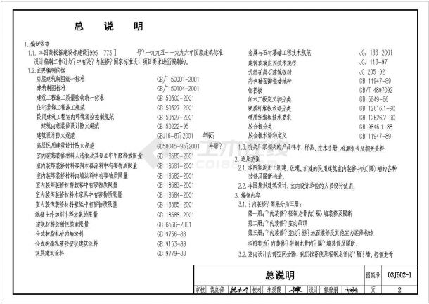 某内装修墙体隔断CAD节点施工图纸-图一