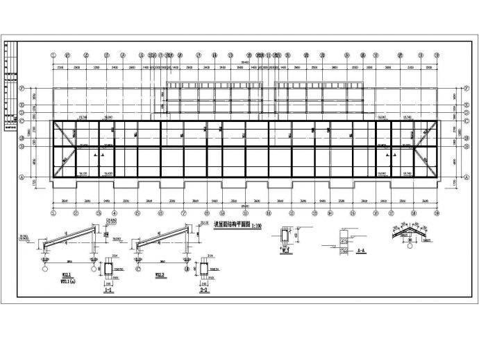 某地区福馨花园建筑结构设计施工CAD图纸_图1