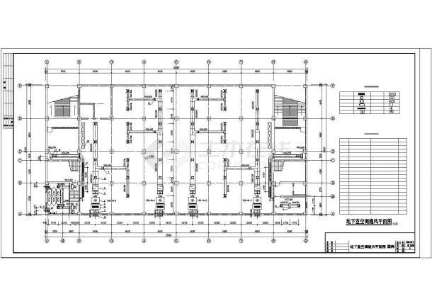 中型商场中心建筑中央空调工程系统设计施工图.共六张-图二