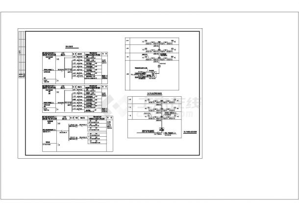 长19.2米 宽12.9米 3层双拼别墅电气节能设计【设备图例 节能设计说明 配电系统图 电话电视系统图 电气 基础接地】（cad，5张图纸）-图一
