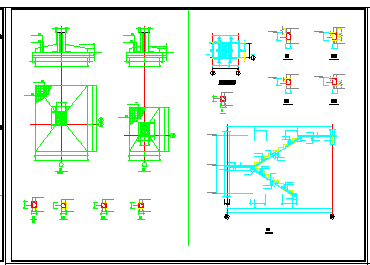 某工厂21米厂房建筑结构cad设计图-图一