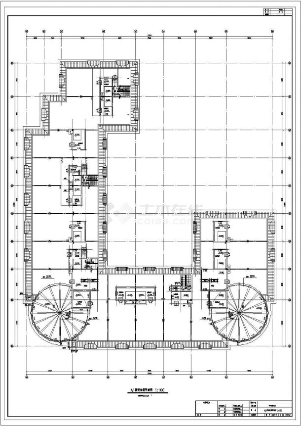 某多层框架结构国际商城地热采暖工程设计cad全套施工图（含设计说明）-图二