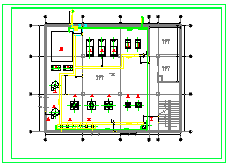 某换热站建筑设计cad施工方案图_图1