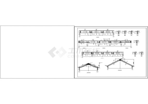 云海花园幼儿园建筑结构设计施工图纸-图一