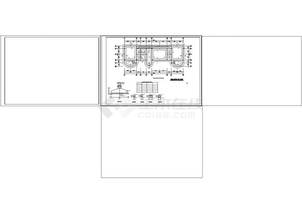 云海花园幼儿园建筑结构设计施工图纸-图二