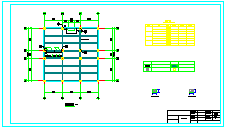某建筑四层二级框架高抗震设计cad效果图纸_图1