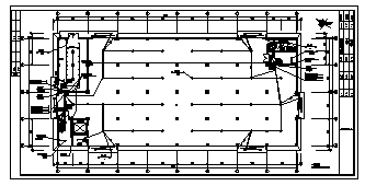 某厂二层车间电气施工cad图(含照明系统设计)-图二