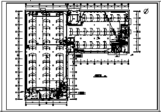某市八层丝针织内衣厂房电气施工cad图(含低压配电，照明，电力，消防控制设计)