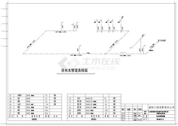 某化工厂终端污水处理CAD设计完整施工图纸-图二