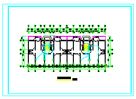 某六层框架结构住宅楼全套电气CAD设计图纸-图一
