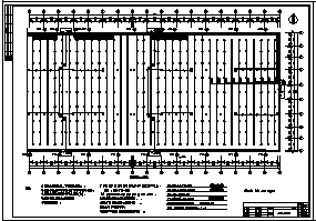 某市单层良木工业园厂房电气施工cad图(含照明设计)_图1