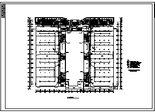 某四层厂房电气施工cad图(含急照明及插座平面图)_图1