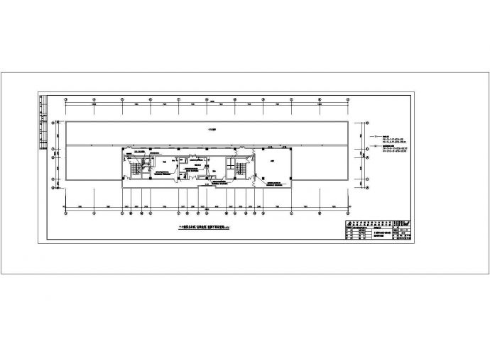 某工程建筑布线及防雷接地设计CAD参考图_图1