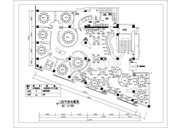 某餐厅CAD节点设计构造图纸-图一