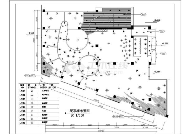 某餐厅CAD节点设计构造图纸-图二