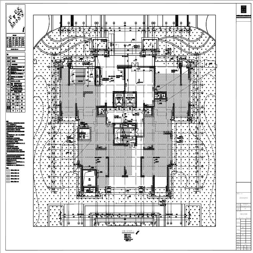 A-W-FP001_1号楼一层平面图-图一