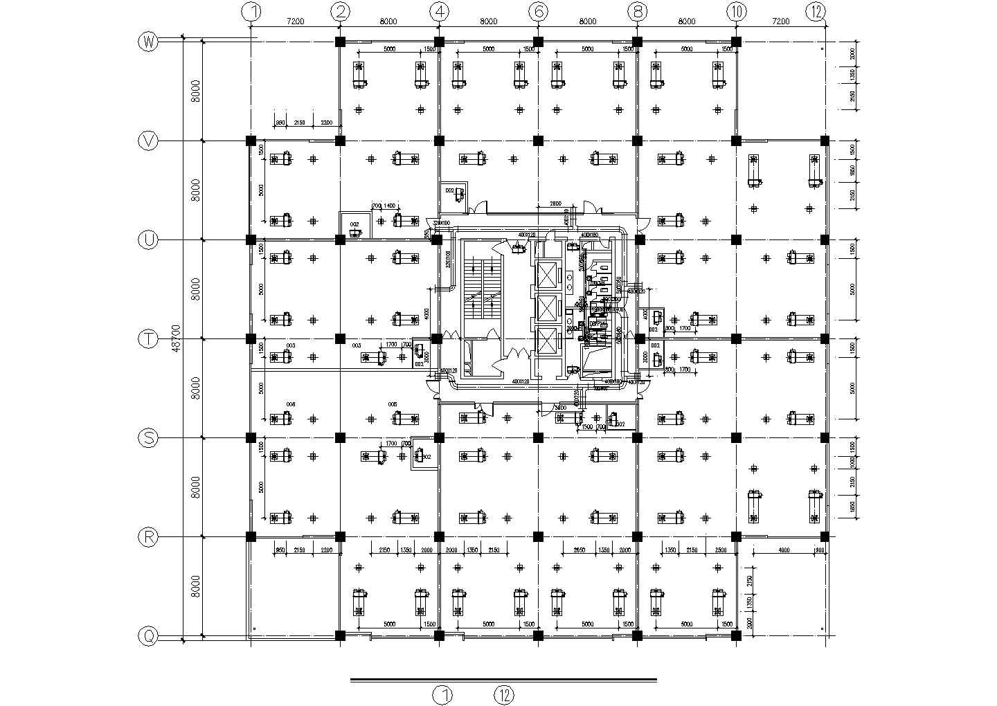 某购物中心空调空调竣工图详细设计施工全套CAD图纸