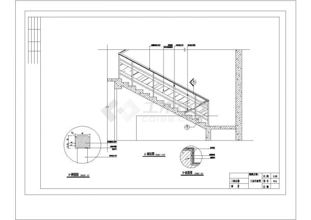 五星级会所茶吧室内装修CAD建筑设计施工图-图一