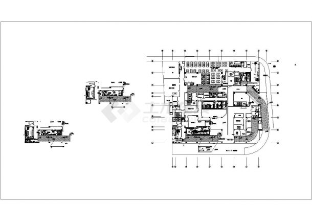 某厨房CAD节点施工构造设计图纸-图一