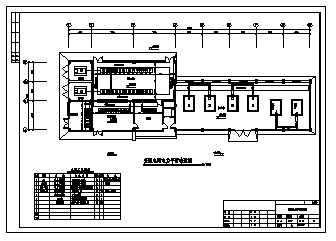 某水质净化厂10kV变配电间高压配电系统设计cad图，共七张-图二