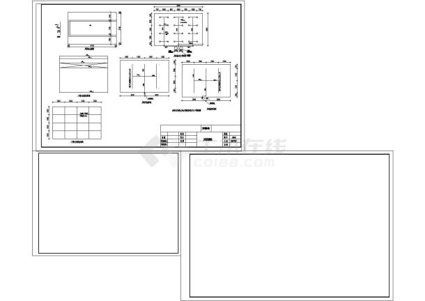 某食品厂一体化设备CAD设计施工图纸-图二