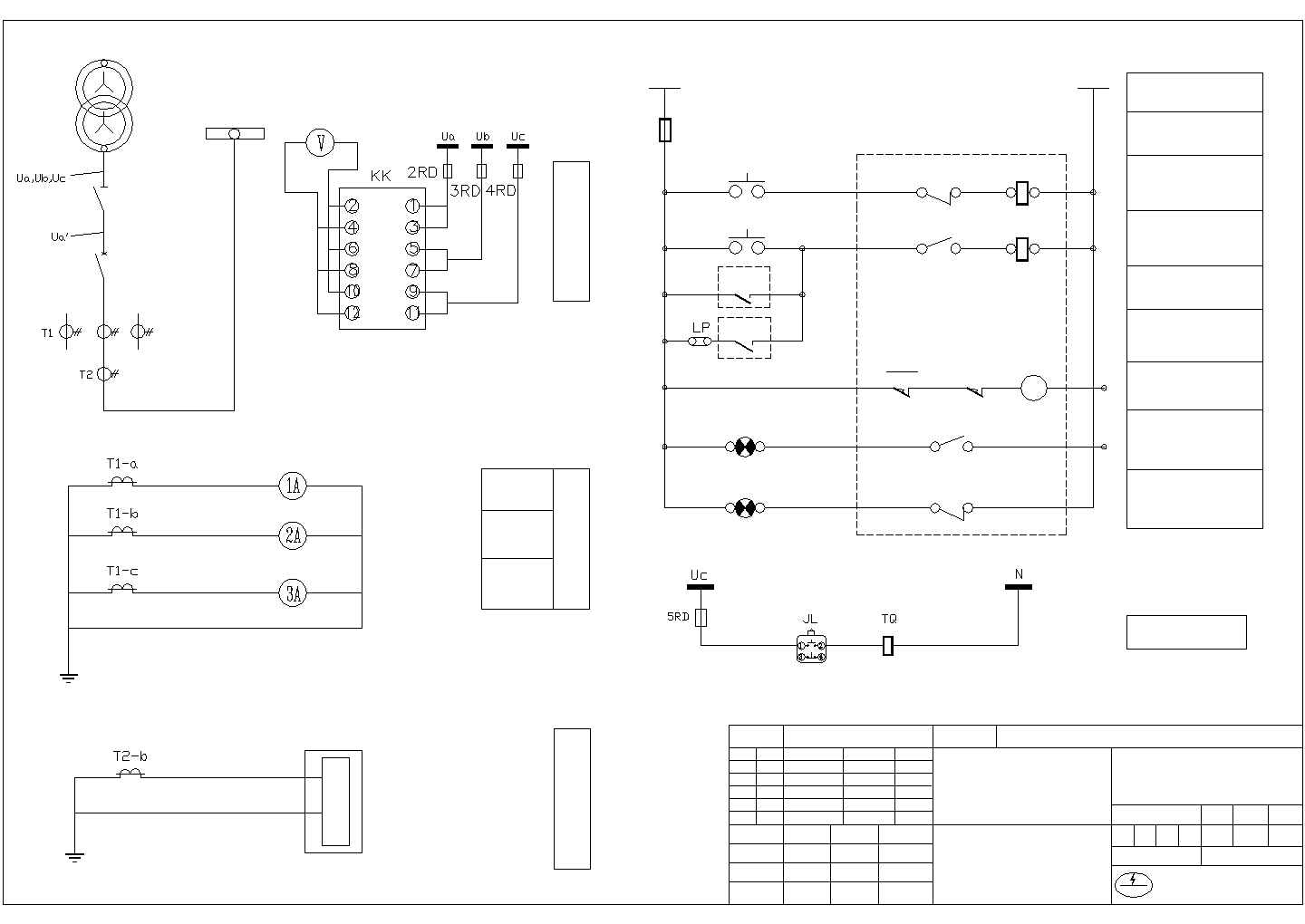 荣胜房地产630KVA箱式变电站电气设计CAD平面图大样图图纸
