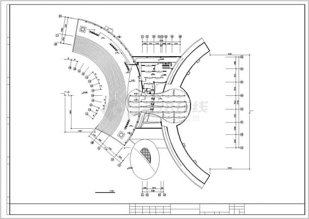 邓丽君纪念馆强电平面图电气设计CAD完整详细-图二