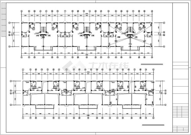 某现代住宅楼电气设计CAD完整详细平面图（含施工说明）-图二