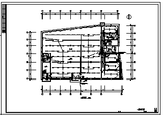 某市三层服装车间电气施工cad图(含电气照明，消防，防雷保护及接地系统设计)-图一