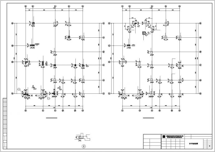 某高档别墅建筑结构设计施工CAD图纸_图1