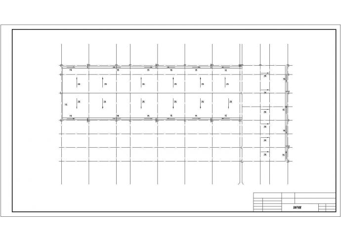 某2300平四层框架结构幼儿园建筑设计CAD图纸，含设计说明_图1