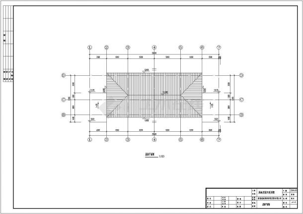 广州冠迪花园双连别墅施工图设计施工CAD图纸-图一