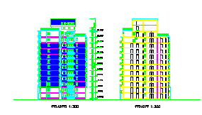 小高层cad建筑设计施工图纸_图1