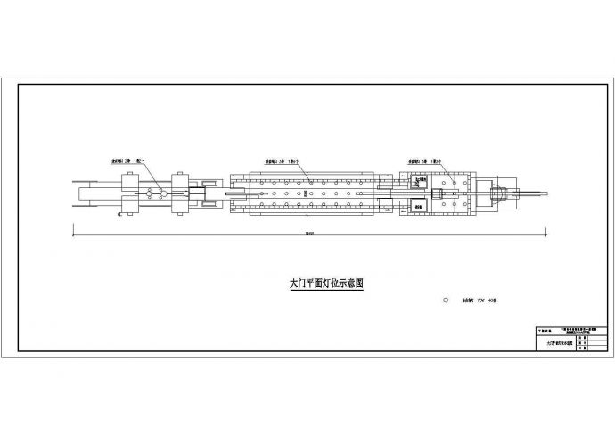 江苏常州淹城古街夜景亮化工程施工设计cad图纸_图1