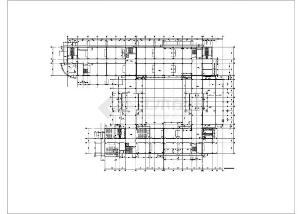 某大学多层砖混结构教学楼设计cad全套建筑施工图（甲级院设计）-图一