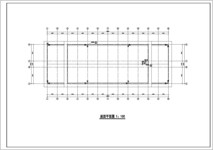 餐厅建筑设计方案图cad 图纸_图1